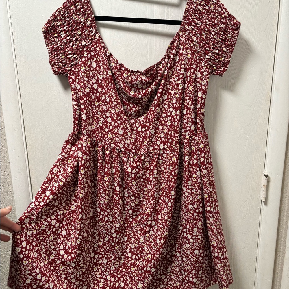 Off the shoulder dress